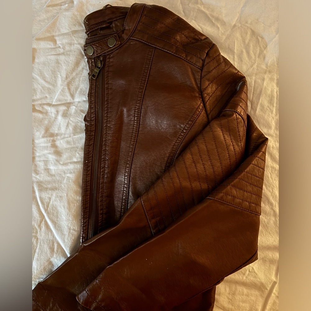 Brown Leather Jacket
